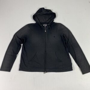 Coolibar Hoodie Womens Medium Gray Seaside Full Zip UPF 50+ Sun Protection